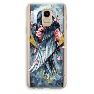 Golden Raven: Samsung Galaxy J6 (2018) Transparant Hoesje