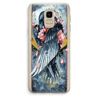 Golden Raven: Samsung Galaxy J6 (2018) Transparant Hoesje