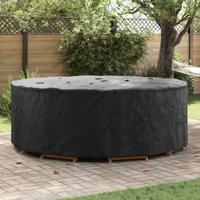Buitenmeubelhoes Zwart 244 x 244 x 105 cm 600D oxford stof