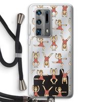 Gymboys: Huawei P40 Pro Plus Transparant Hoesje met koord
