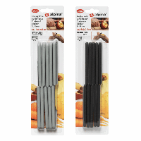 Alpina schilmes 17cm zwart/grijs (10 stuks)