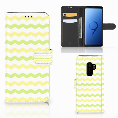 Samsung Galaxy S9 Plus | Telefoon Hoesje | Waves Yellow