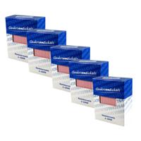 Nummer blokken - 5x - cijfers 1 t/m 1000 - roze - papier - garderobe/loterij nummers