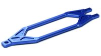 Integy T3 Battery Hold Down Plate, Blue - Traxxas Stampede 4x4