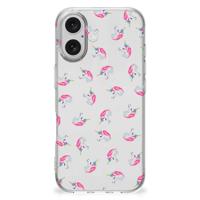 TPU bumper voor iPhone 16 Unicorns