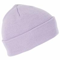 Wintermuts Beanie Yukon - lila paars - heren/dames - sterk/zacht/licht gebreid 100% Acryl