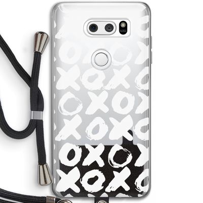 XOXO: LG V30 Transparant Hoesje met koord