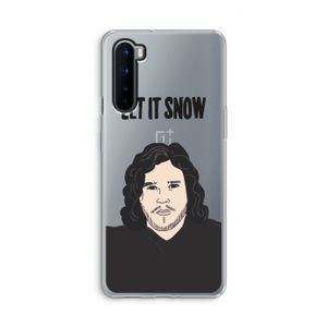 Let It Snow: OnePlus Nord Transparant Hoesje