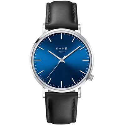 Kane Blue Arctic Classic Black Horloge Kane Blue Arctic Classic Black Horloge
