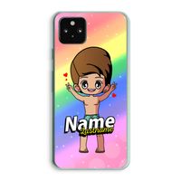 Chibi Maker man: Google Pixel 5a 5G Transparant Hoesje