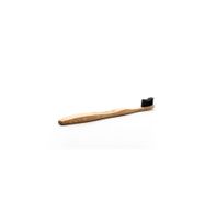 Tandenborstel bamboe adult zwart brush soft - thumbnail