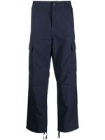 Carhartt WIP pantalon droit à poches cargo - Bleu - thumbnail