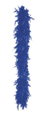 boa veren 180 cm blauw 50g boa veren 180 cm blauw 50g