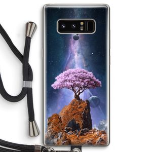 Ambition: Samsung Galaxy Note 8 Transparant Hoesje met koord