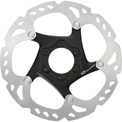 Shimano remschijf deore xt 160mm 6-gaats zilver/zwart