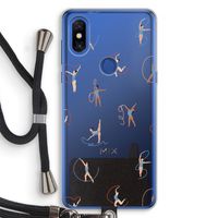 Dancing #3: Xiaomi Mi Mix 3 Transparant Hoesje met koord Dancing #3: Xiaomi Mi Mix 3 Transparant Hoesje met koord