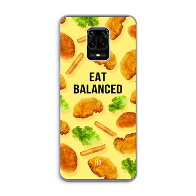 Eat Balanced: Xiaomi Redmi Note 9 Pro Transparant Hoesje