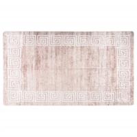 Vloerkleed wasbaar anti-slip 190x300 cm beige