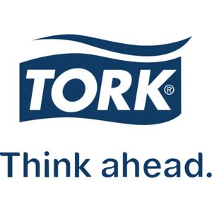 Tork 190491 schoonmaakdoek Papier Turkoois 4 stuk(s)