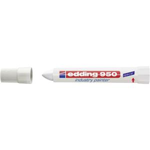 Edding 950 industry painter 4-950049 Industriële marker Wit Watervast: Ja