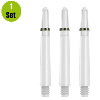 Lena Lena Nylon Dartshafts + Ring - Wit