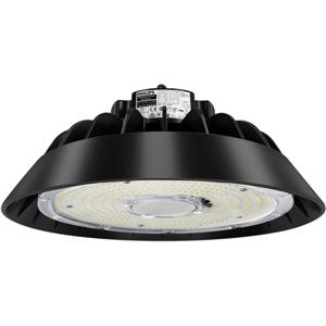 LED UFO High Bay Premium - Rinzu Prem - 200W - High Lumen 150 LM/W - Magazijnverlichting - Dimbaar - Waterdicht IP65 - Helder/Koud Wit 6000K - Aluminium - Philips Driver