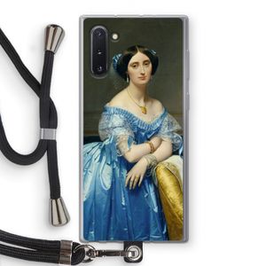 Eleonore: Samsung Galaxy Note 10 Transparant Hoesje met koord