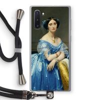 Eleonore: Samsung Galaxy Note 10 Transparant Hoesje met koord