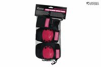 Street Rider skate beschermset 6 delig roze/zwart medium