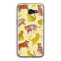 Cute Tigers and Leopards: Samsung Galaxy A5 (2017) Transparant Hoesje