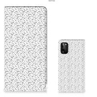 Samsung Galaxy A41 | Hoesje met Magneet | Stripes Dots
