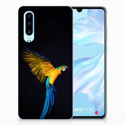 Huawei P30 | TPU Hoesje | Papegaai