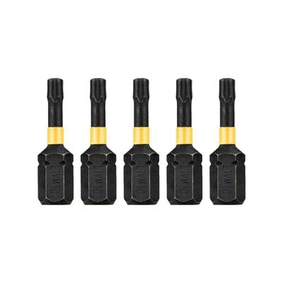 DeWALT DT7380T Extreme Impact Torsion Schroefbits T15 25mm 5 stuks