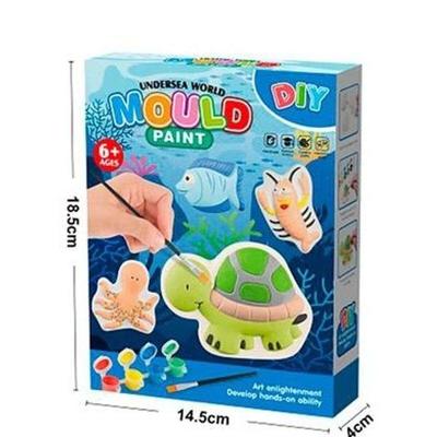 Verfset Roymart Multicolour Schildpad