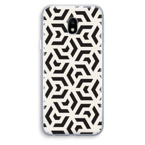 Crazy pattern: Samsung Galaxy J3 (2017) Transparant Hoesje