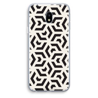 Crazy pattern: Samsung Galaxy J3 (2017) Transparant Hoesje