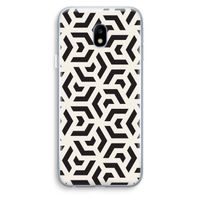 Crazy pattern: Samsung Galaxy J3 (2017) Transparant Hoesje