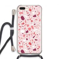 Terrazzo N°15: iPhone 8 Plus Transparant Hoesje met koord