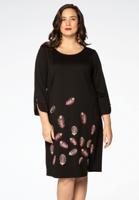 Yoek Jurk veren | Zwart | Maat 50/52