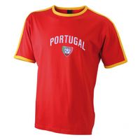 Rood voetbalshirt Portugal heren 2XL  -