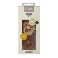 Fopspeen anatomical maat 2 blush/woodstock 2 Stuks