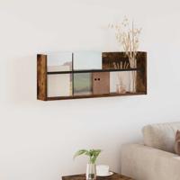 Tijdschrift Rek Gerookt eiken 80 x 12 x 30 cm Bewerkt hout