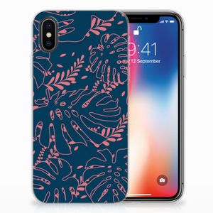 Apple iPhone X | Xs TPU Case Palm Leaves