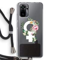 Venus: Xiaomi Redmi Note 10 Pro Transparant Hoesje met koord