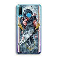 Golden Raven: Huawei P30 Lite Transparant Hoesje Golden Raven: Huawei P30 Lite Transparant Hoesje