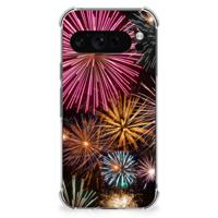 Google Pixel 9 Pro XL Anti Shock Bumper Case Vuurwerk