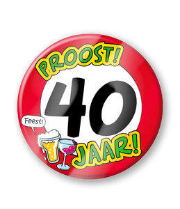 Bierviltjes met tekst 40 jaar