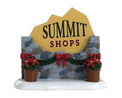 Summit sign - Lemax