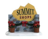 Summit sign - Lemax