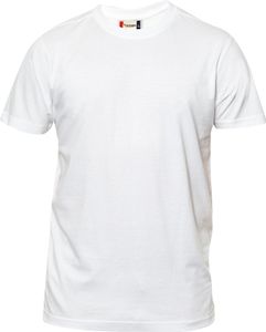 Clique 029340 Premium-T - Wit - XXL